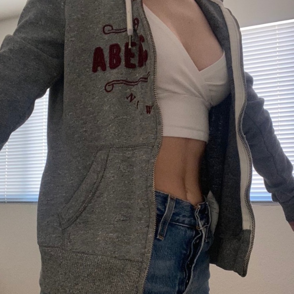 Abercrombie & Fitch Zip Up Hoodie